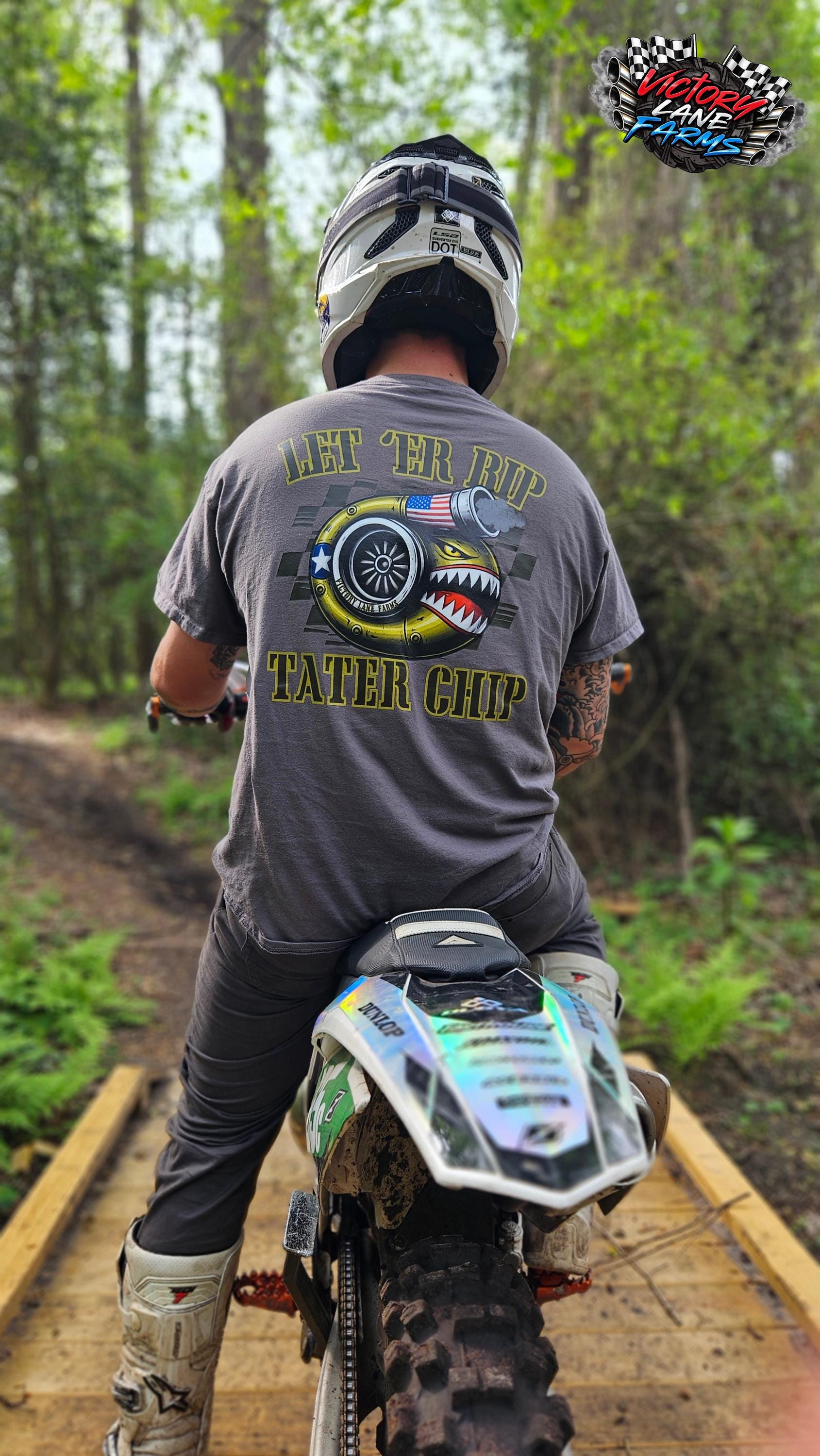 Turbo Let Er Rip Tater Chip T-Shirt
