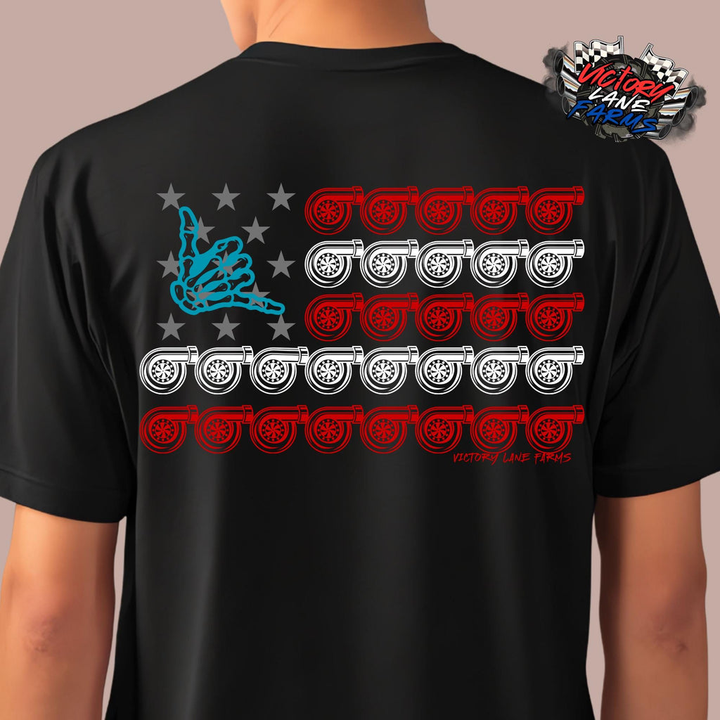 Turbo American Flag T-Shirt