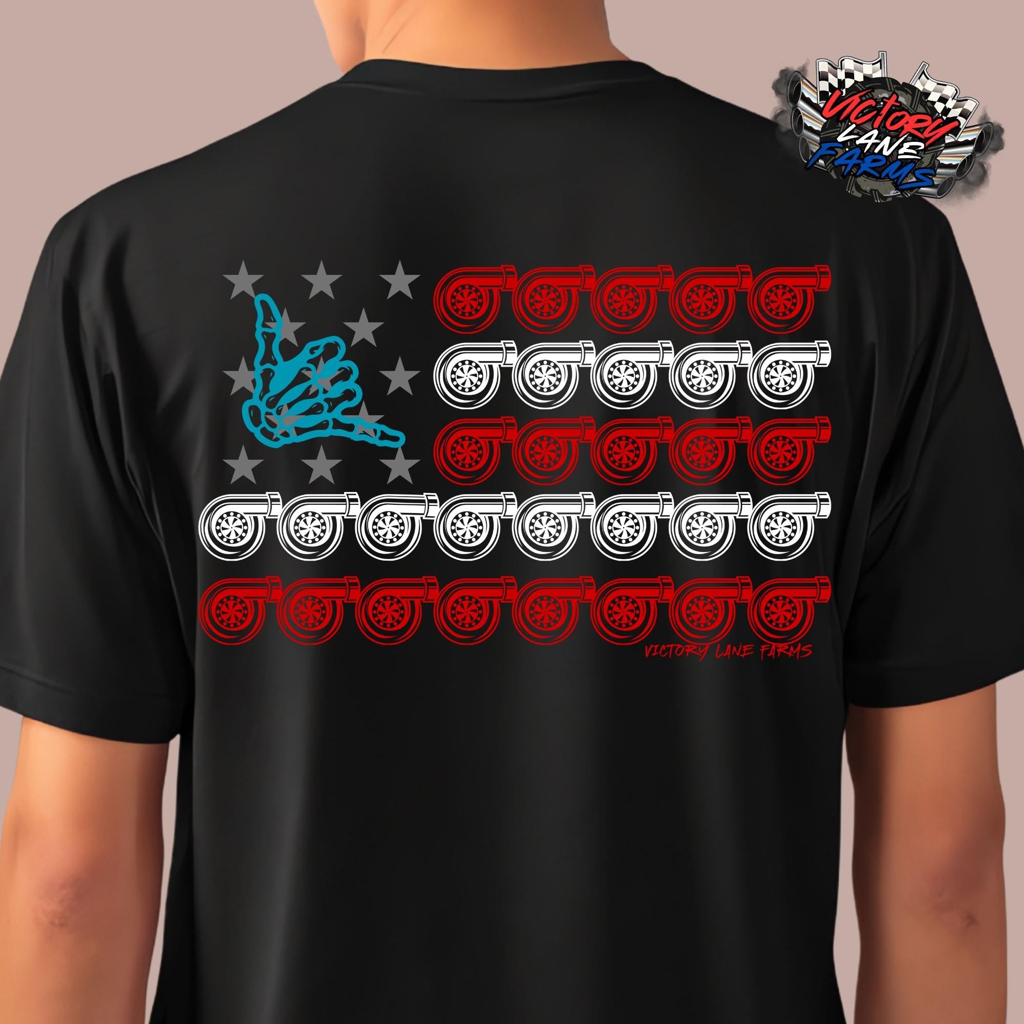 Turbo American Flag T-Shirt