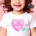 Kids Heart Candy Racing Shirt