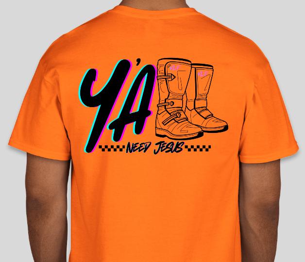 Y'ALL Need Jesus Racing Shirt