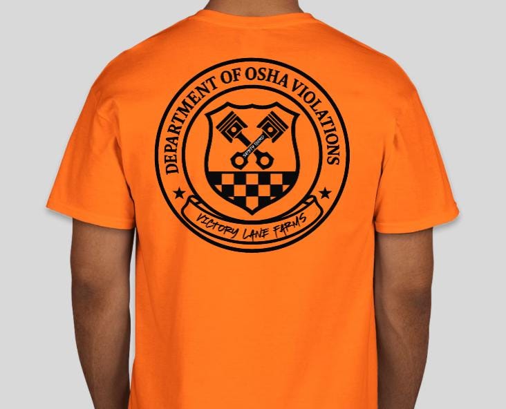 Safety Third Racing Shirt