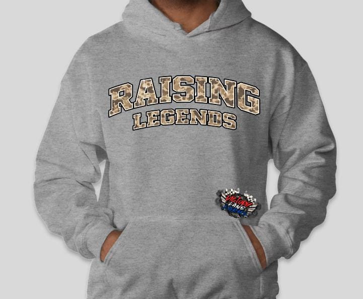 RAISING LEGENDS Camo Hoodie