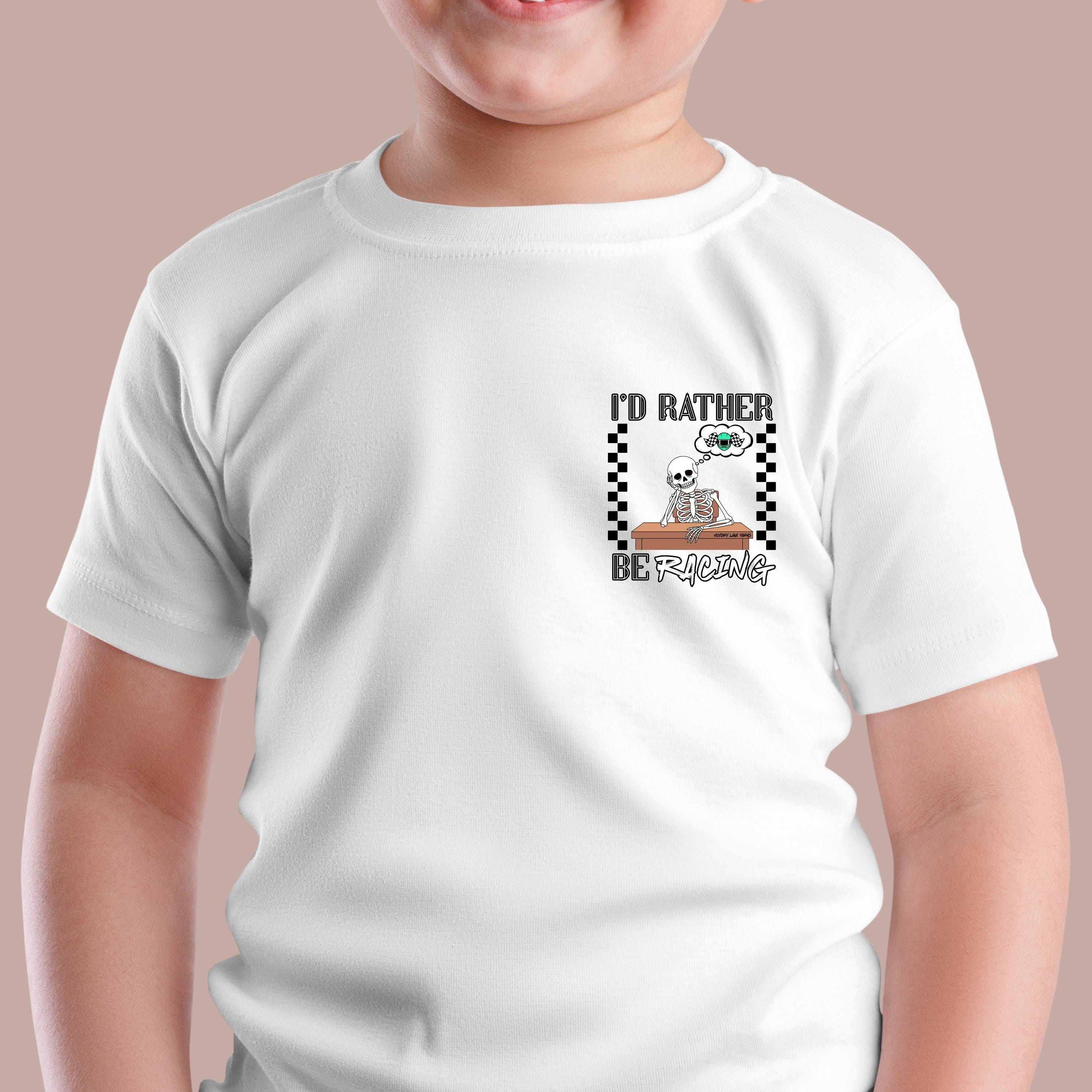 Kids Rather Be Racing Shirt