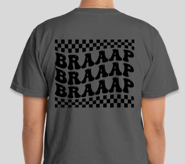 Braaap Moto Racing Shirt