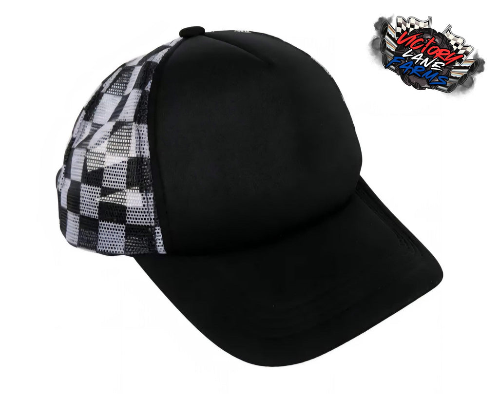 Checkered Flag Trucker Hat