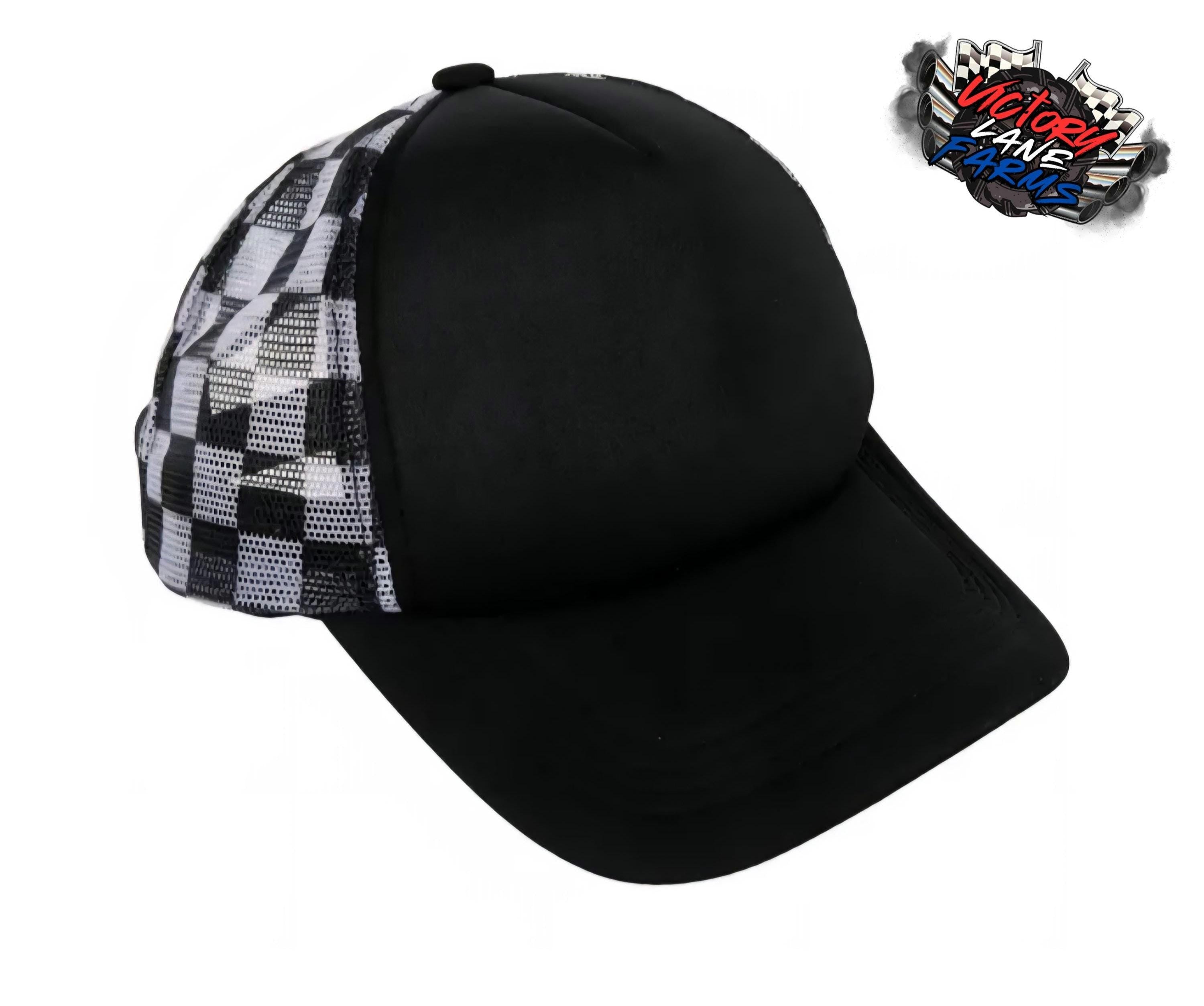 Checkered Flag Trucker Hat