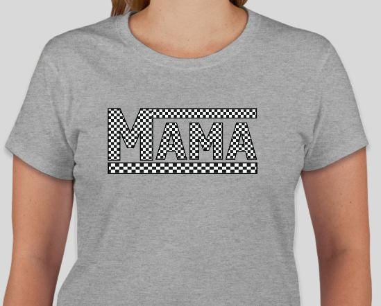MAMA Checkered Racing Shirt