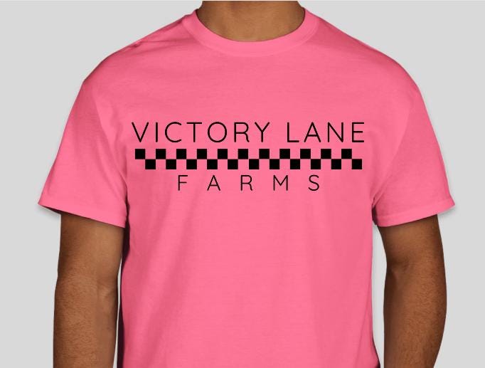 2 PACK Custom Race Team Name Shirt