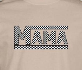 MAMA Checkered Racing Shirt