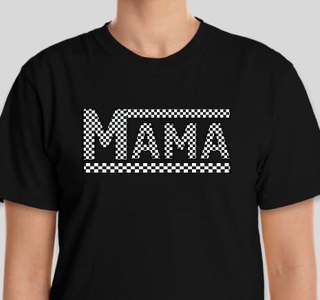 MAMA Checkered Racing Shirt