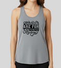 WEEKENDS ARE FOR RACING Ladies Tank