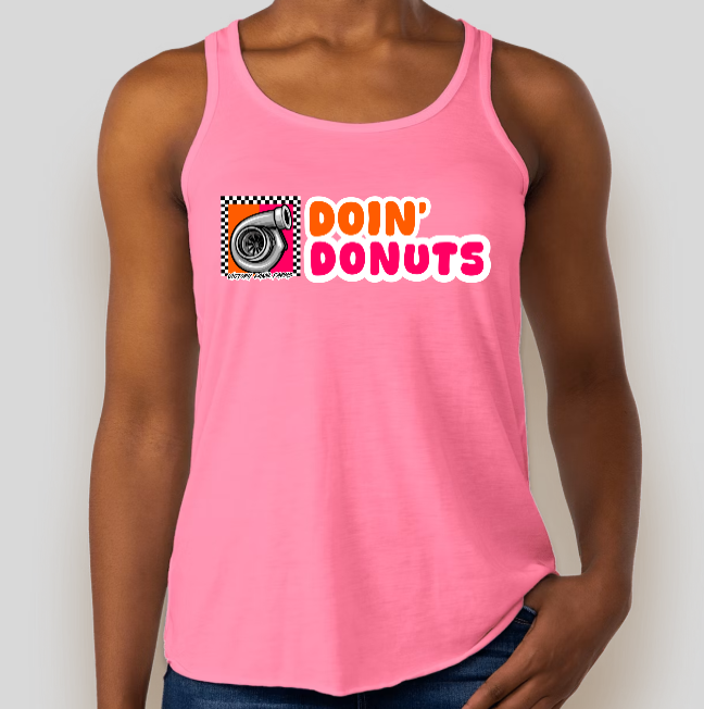 DOIN' DONUTS Turbo Ladies Tank