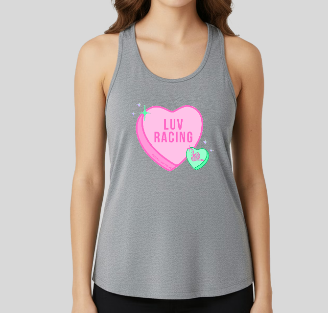HEART CANDY 3 Sayings Ladies Tank
