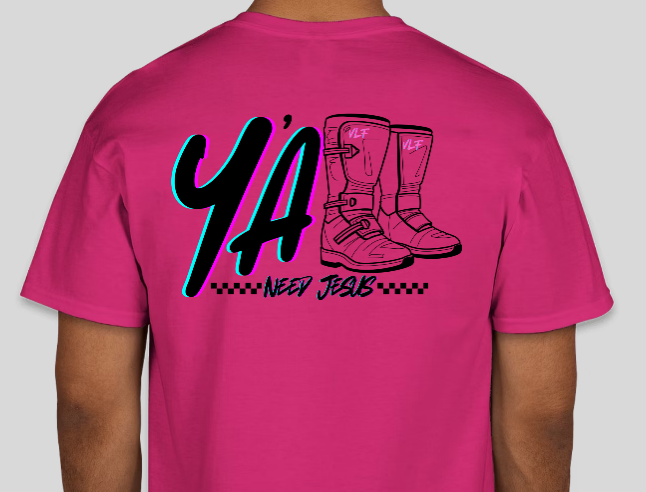 Y'ALL Need Jesus Racing Shirt