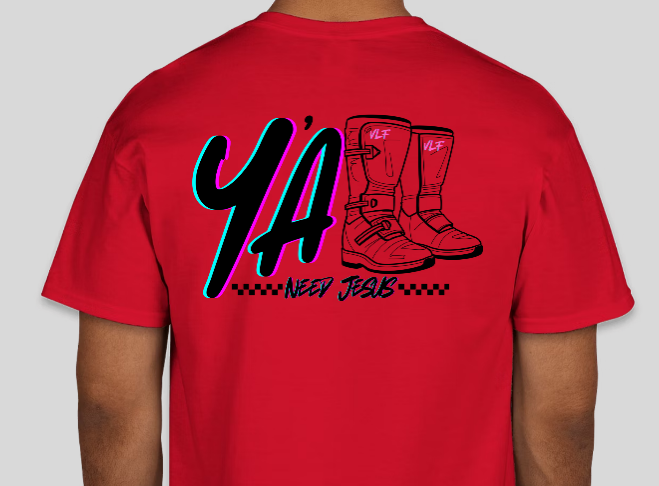 Y'ALL Need Jesus Racing Shirt
