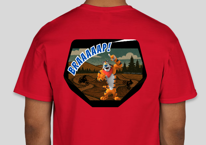 BRAAAP Tiger Moto Racing Shirt