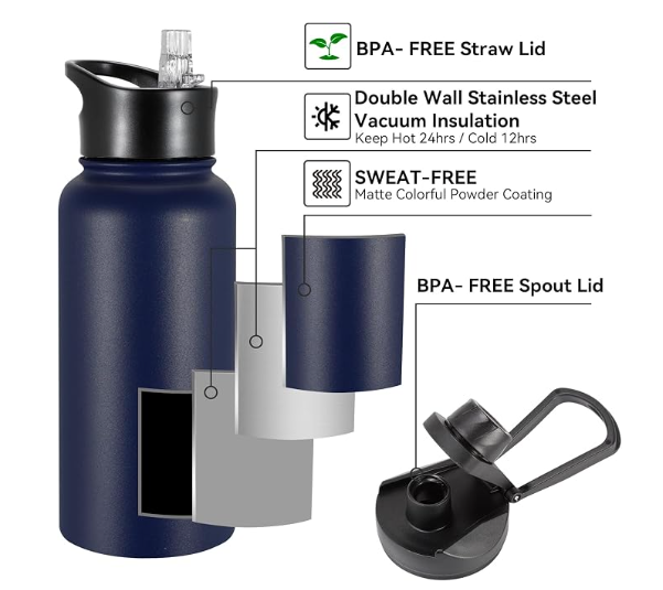 OGCA 16oz Personalized Water Bottle