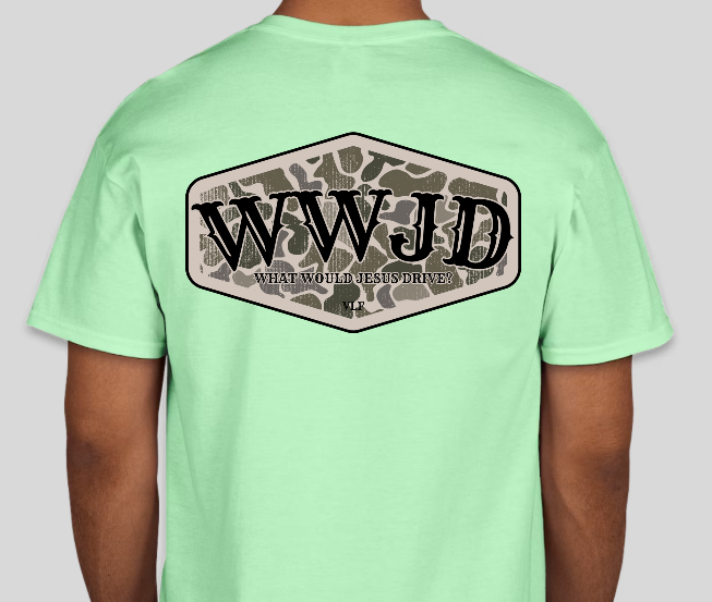 What Would Jesus Drive T-Shirt