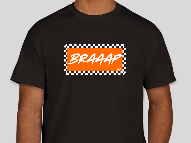 BRAAAP T-Shirt (Multiple Factory Racing Colors)