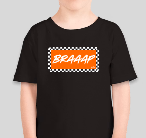 BRAAAP T-Shirt (Multiple Factory Racing Colors)