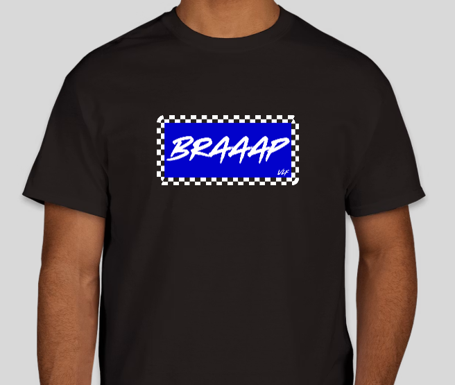 BRAAAP T-Shirt (Multiple Factory Racing Colors)
