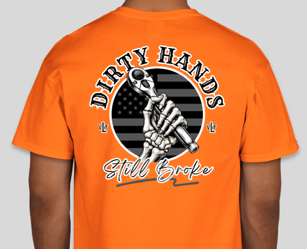 Dirty Hands Still Broke T-Shirt