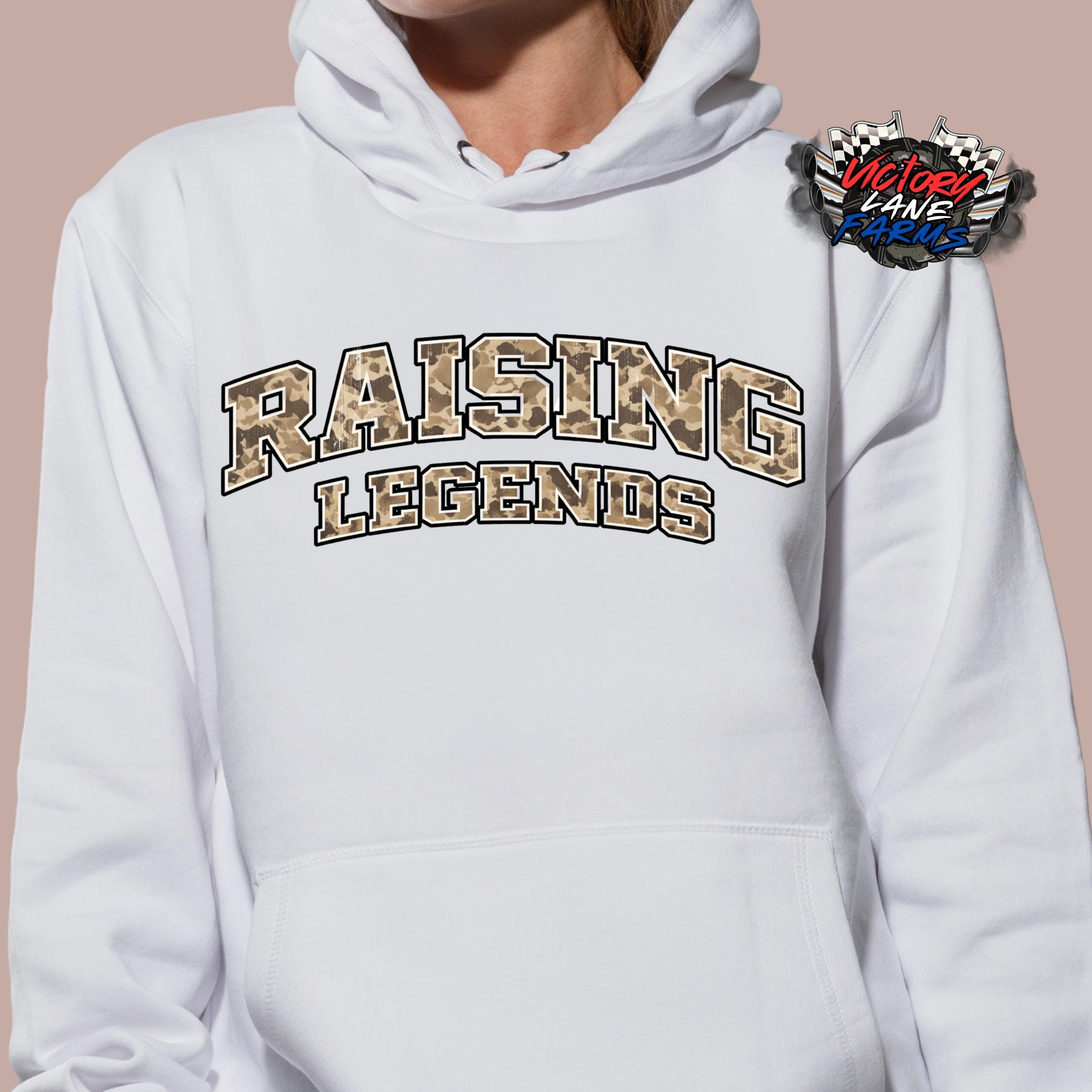 RAISING LEGENDS Camo Hoodie