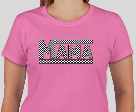 MAMA Checkered Racing Shirt