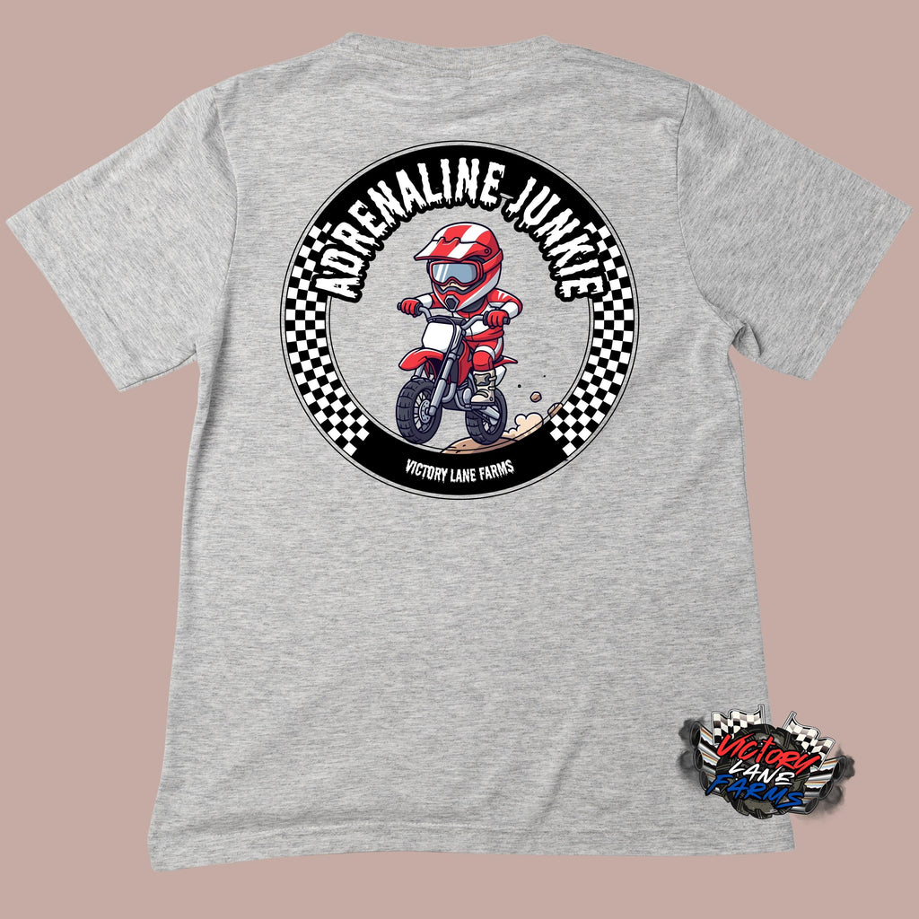 Kids Adrenaline Junkie Motocross Shirt
