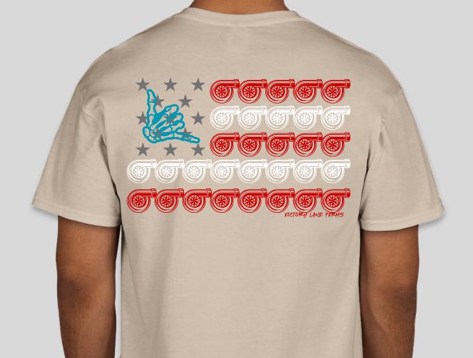 Turbo American Flag T-Shirt