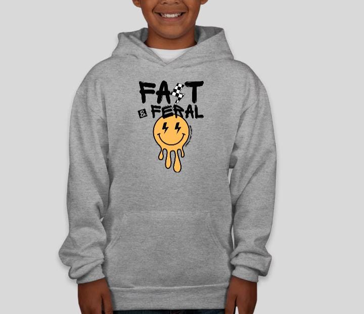 KIDS Fast & Feral Racing Hoodie