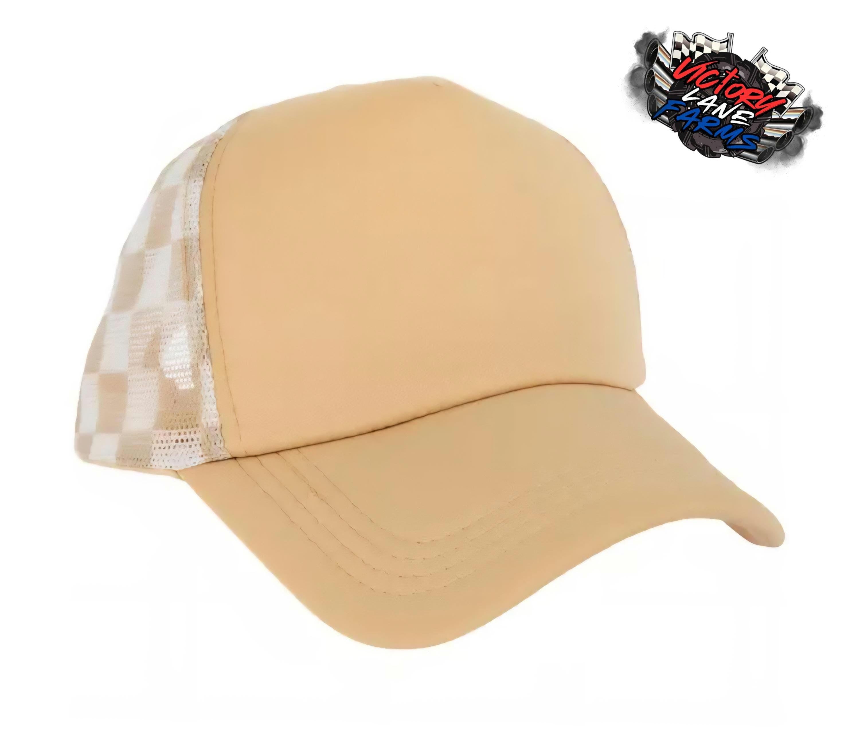 Checkered Flag Trucker Hat