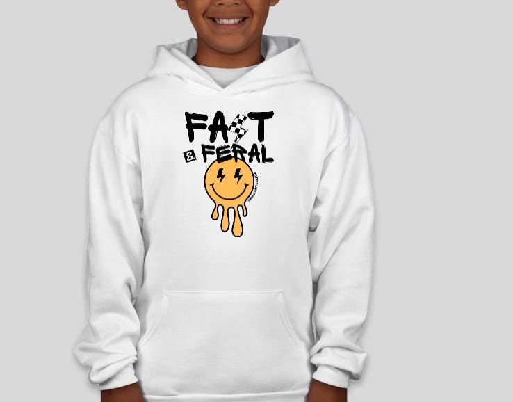 KIDS Fast & Feral Racing Hoodie