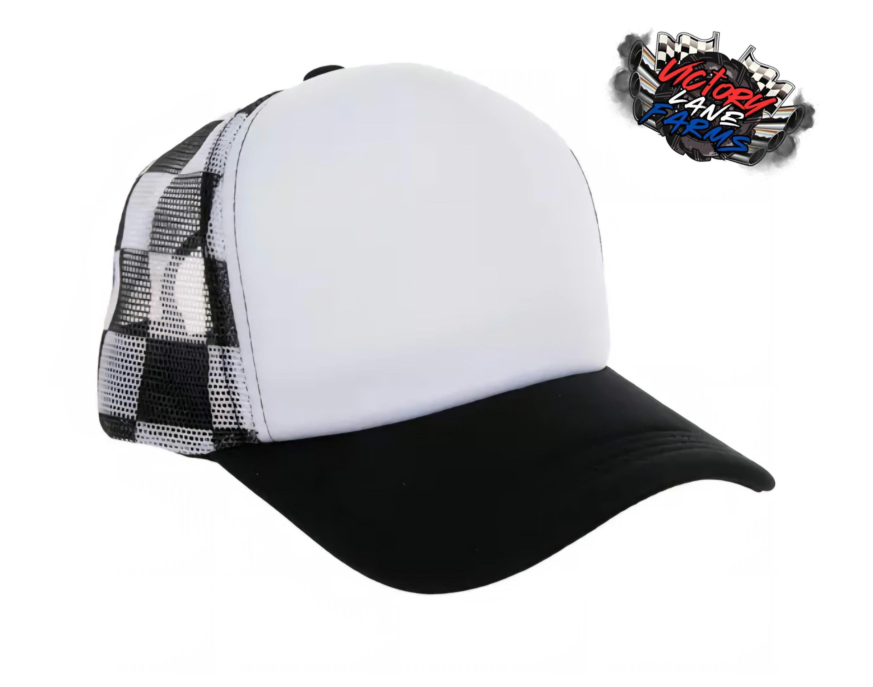 Checkered Flag Trucker Hat