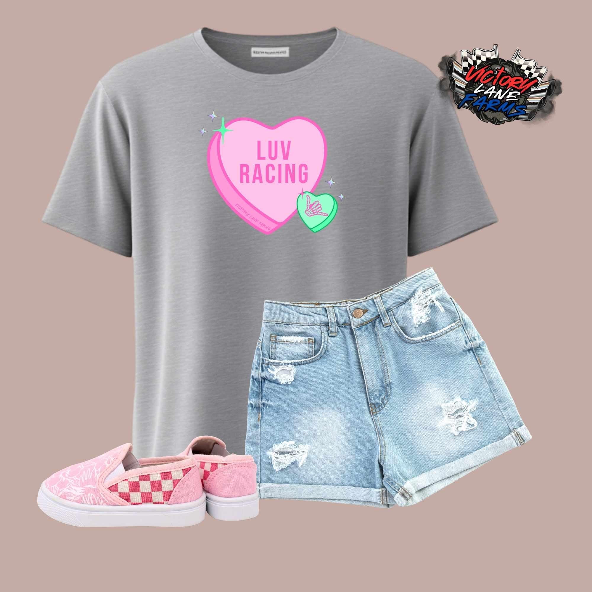 Kids Heart Candy Racing Shirt