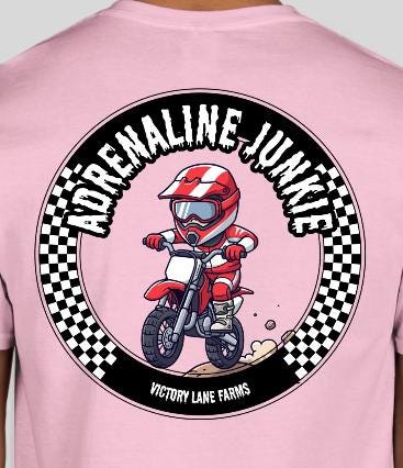 Kids Adrenaline Junkie Motocross Shirt