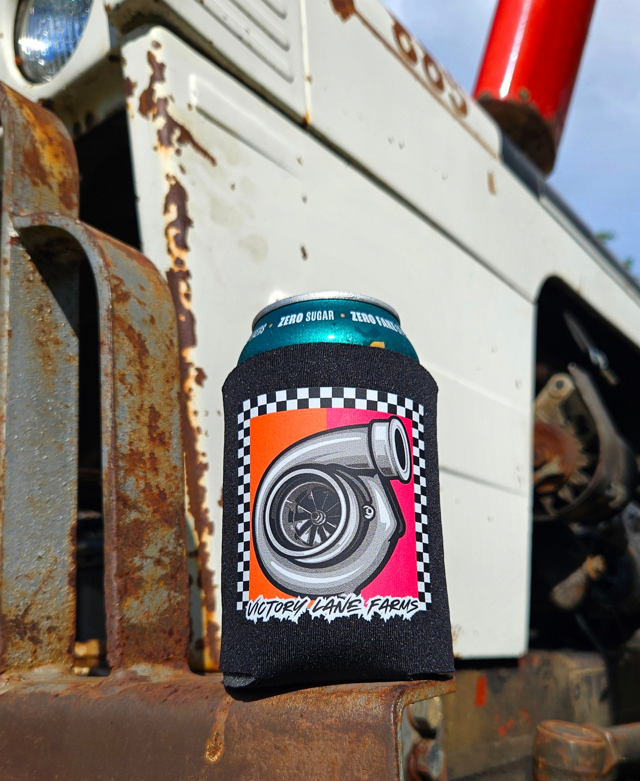 Neon Turbo Can Cooler